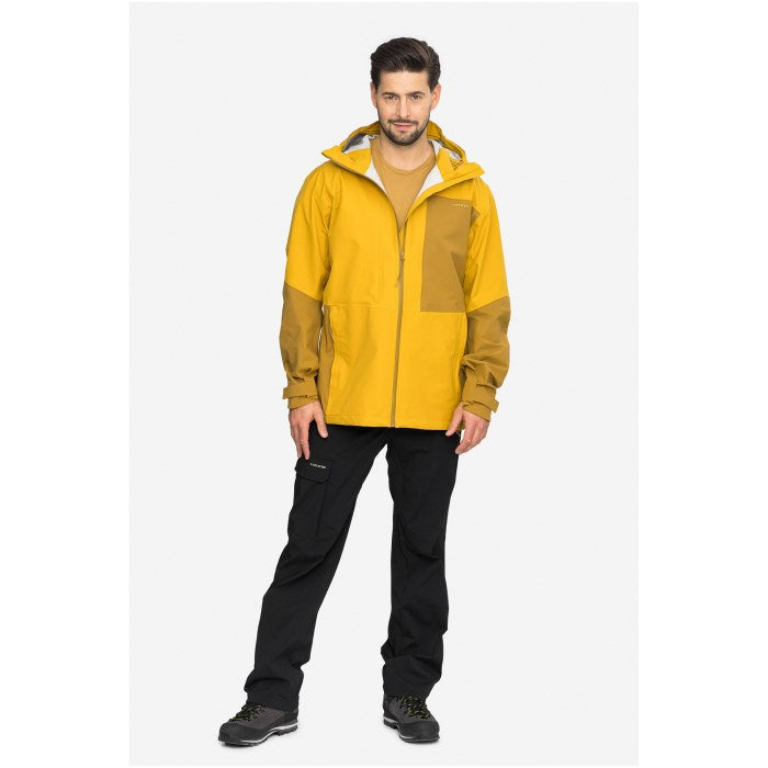 VIKING Numani Man men's jacket, brown and yellow, size M