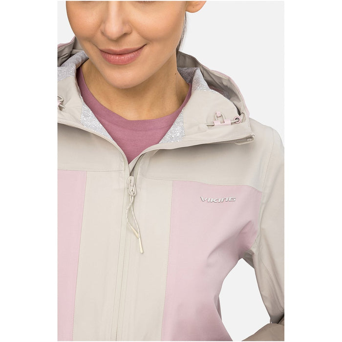 VIKING Numani Lady women's jacket, beige and pink, size M
