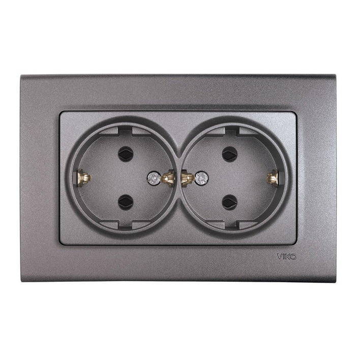 CONTACT DOUBLE GRAY VIKO BY PANASONIC Linnera Life