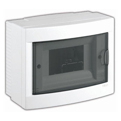 APARTMENT PANEL, SURFACE MOUNTING, 6 MODULES, VIKO BY PANASONIC, WITH TRANSPARENT DOOR