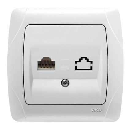 SOCKET COMPUTER RJ45 CAT 5E VIKO BY PANASONIC Carmen
