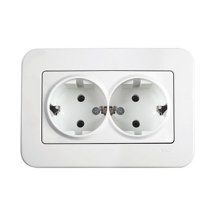 CONTACT DOUBLE WHITE VIKO BY PANASONIC Rollina