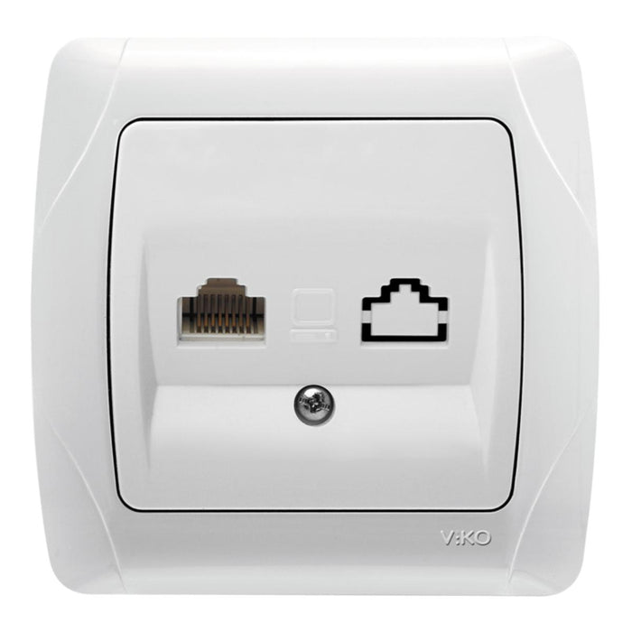 SOCKET COMPUTER RJ45 CAT 5E VIKO BY PANASONIC Carmen