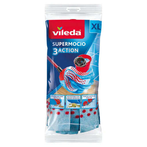 VILEDA MONOCLICK 3D ACTION HANDLE SCRAPER - Мопове метли четки<<<Домашни потреби<<<Кухня<<<Praktiker&&&Мопове и