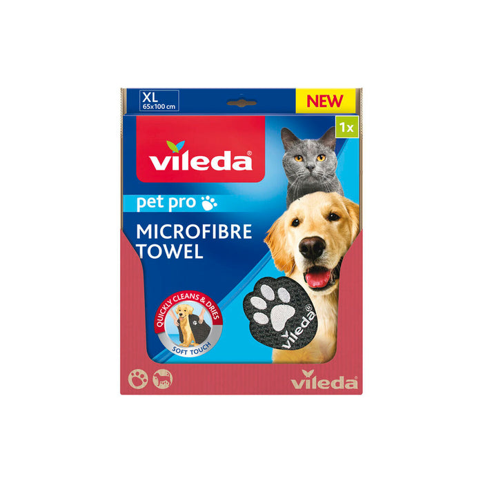 Microfibre Towel Vileda 172651 Grey XL 65 x 100 cm