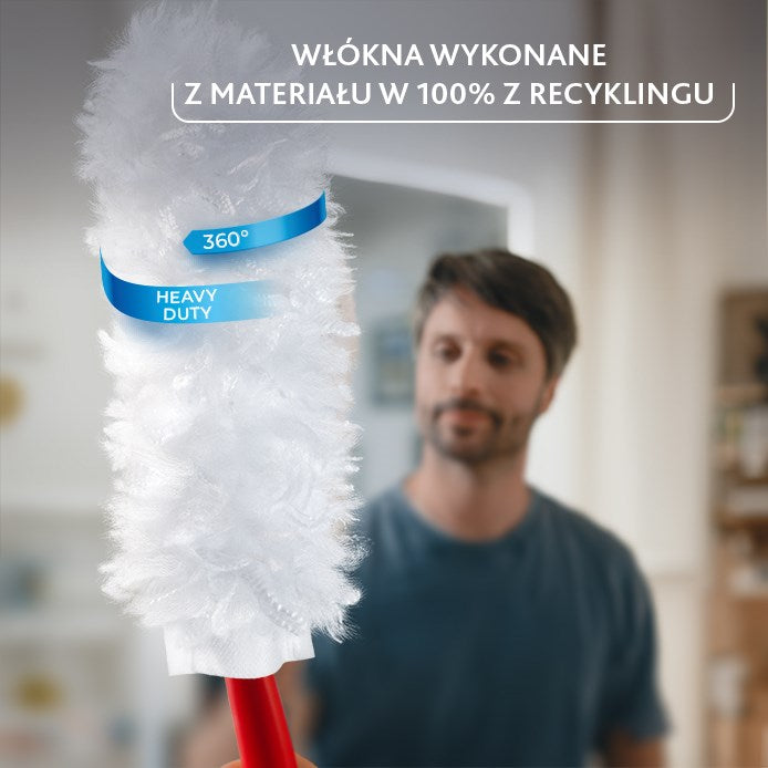 Vileda dustpan with short handle + 2 Flex&Catch refills
