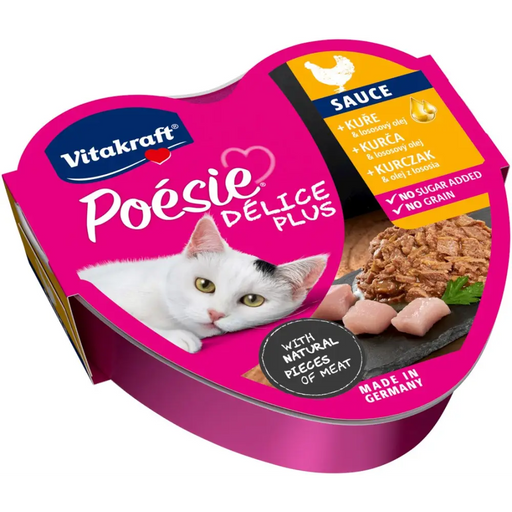 VITAKRAFT POESIE DELICE PLUS Chicken - wet cat food - 85g - Wet foodDLK-KAM<<<For the catDLK<<<ActionPL