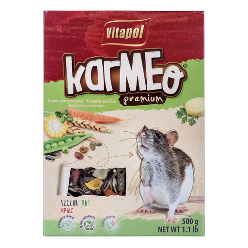VITAPOL Karmeo Premium - rat food - 500g - FodderDMZ-KAR<<<For small animalsDMZ<<<ActionPL