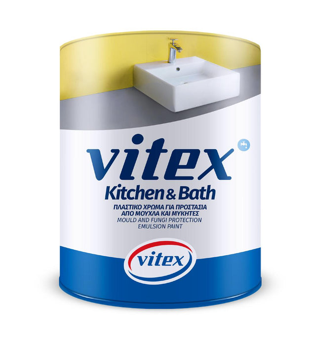 PAINT FOR BATHROOMS AND KITCHEN WHITE 750 ML.