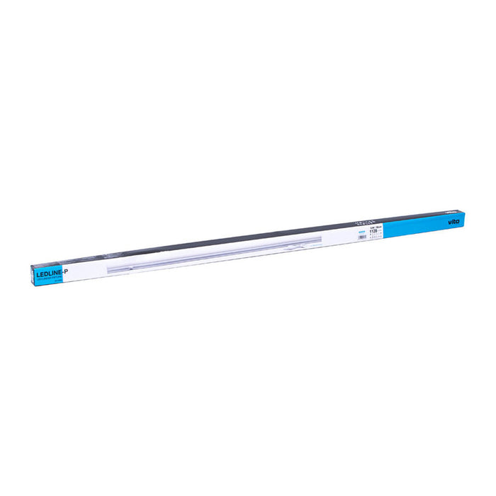 LED LINE FLUMINUM 12W 6000K 87CM WITH KEY AND CABLE WITH PLUG VITO LEDLINE-P
