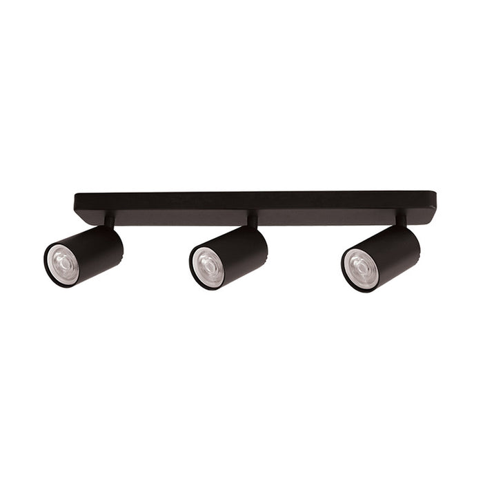 SPOT LINEAR 3XGU10 BLACK VITO LUGO