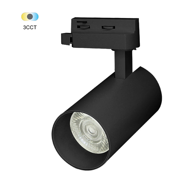 LED SPOT 20W FOR RAIL BLACK 3000-6000K VITO MONOLINO