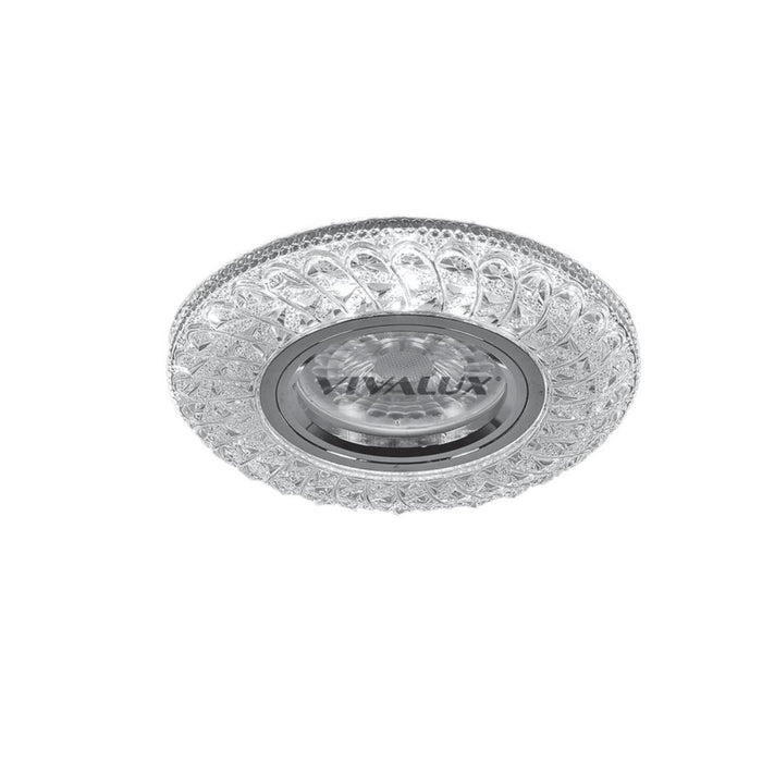 MOON WITH GLASS AND LIGHT LED EFFECT, 1