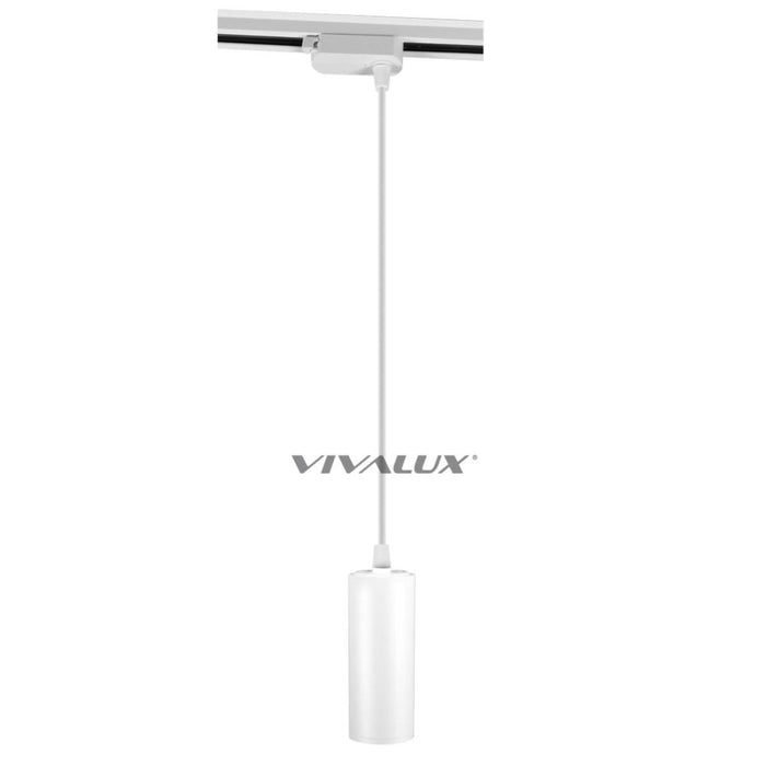 PENDANT FOR RAIL GU10 WHITE VIVALUX LUX