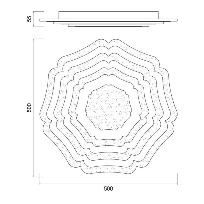 LED CEILING NORA 77W MULTIFUNCTIONAL