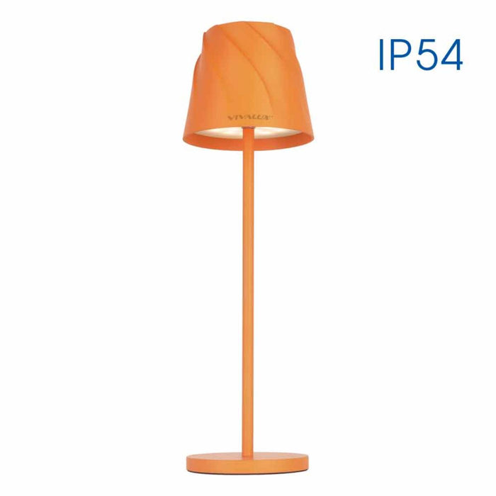 USB DESK LAMP 3W 4000K IP54 DIMMABLE ORANGE VIVALUX ESTELLA