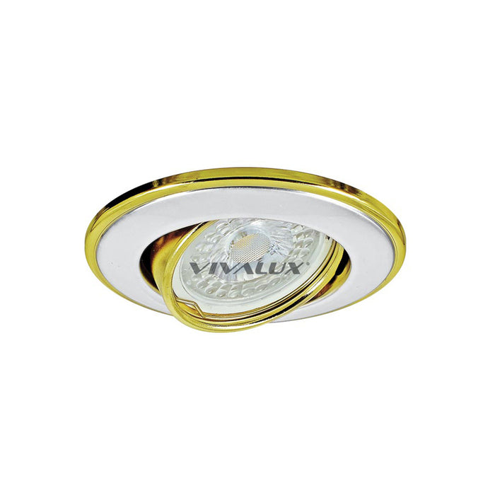 MOON CIRCLE MOVABLE PEARL GRAY/GOLD SL314 Ф92MM VIVALUX ADA