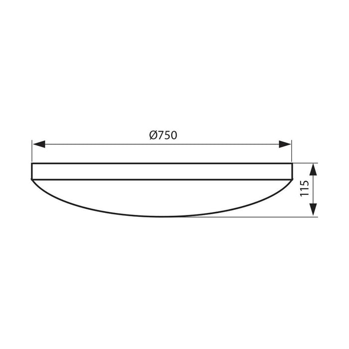 LED LAMP 100W F80 3000-6400K 7800LM DIMMABLE VIVALUX CELINE