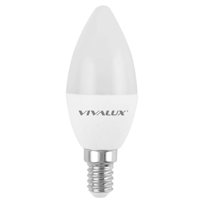 LED BULB E14 8W 806LM CANDLE 4000K VIVALUX