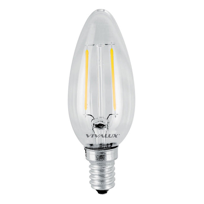LED BULB E14 4W 4000K 470 LM FILAMENT VIVALUX FLICK