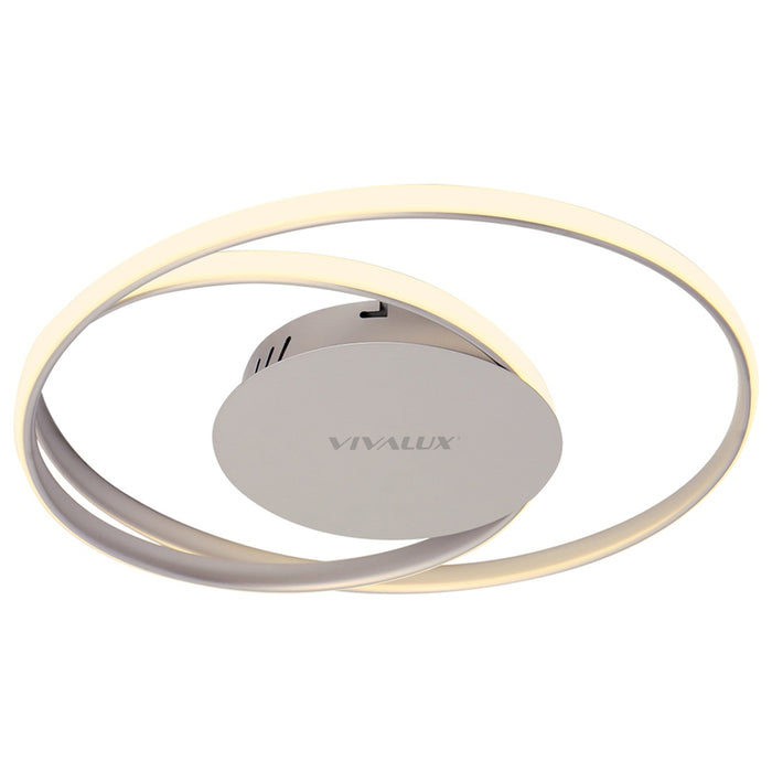 LED CEILING LAMP 38W 4000K 2143LM NICKEL VIVALUX ODEON