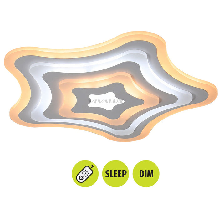 LED CEILING LAMP 68W 4000K 5301LM VIVALUX LUMI