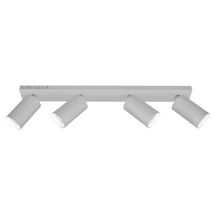 LINEAR SPOT 4XGU10 IP20 WHITE VIVALUX LUX
