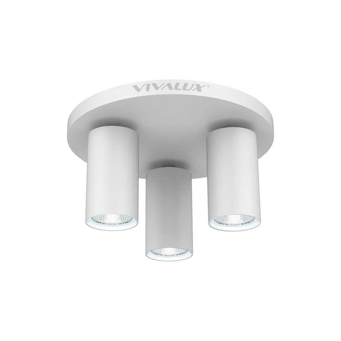 SPOT 3XGU10 WHITE VIVALUX LUX