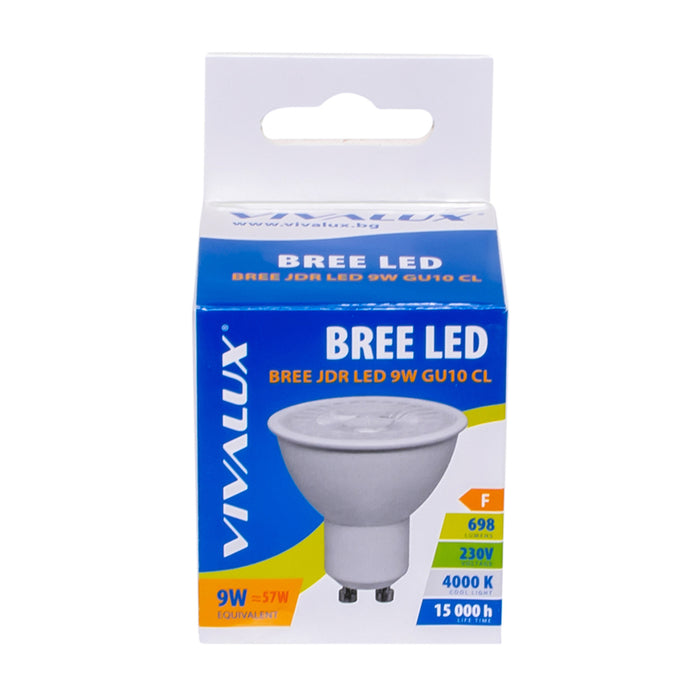 LED BULB GU10 9W 4000K VIVALUX