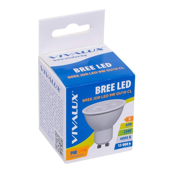LED BULB GU10 9W 4000K VIVALUX