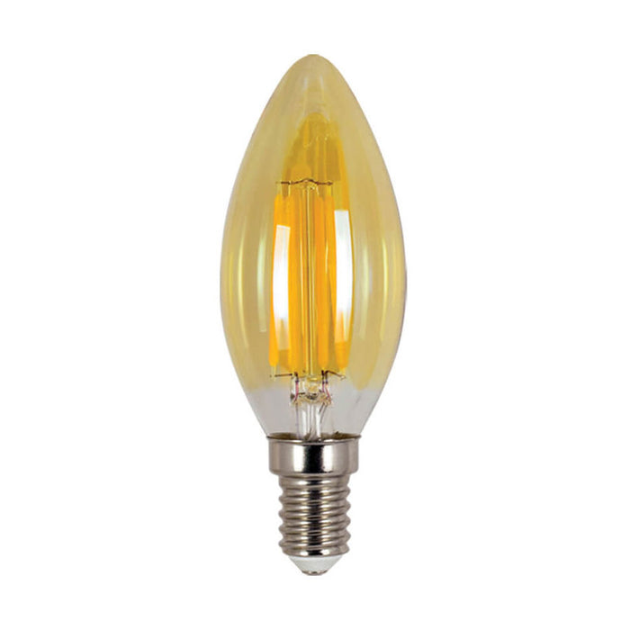 LED BULB E14 4W 2700K FILAMENT CANDLE VIVALUX