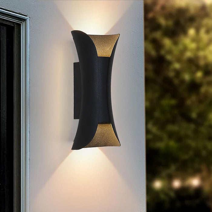 LED FACADE FIXTURE 10W 3000-6400K IP65 BLACK VIVALUX BOSTON