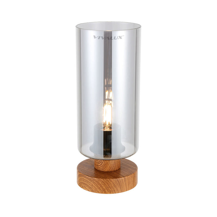 TABLE LAMP E27 75W BLACK VIVALUX AMIRA