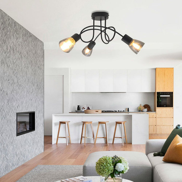 SPOTLIGHT 3XE14 BLACK VIVALUX DANTE