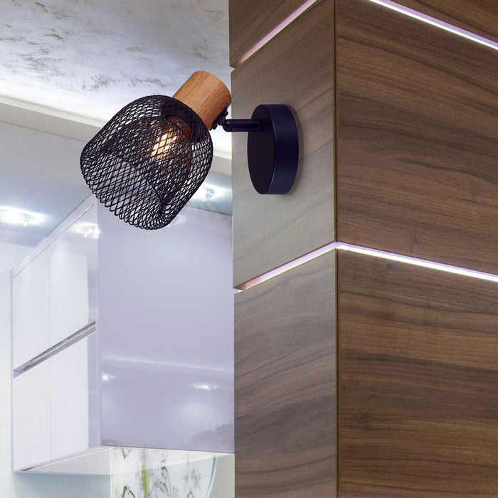 SPOTLIGHT E27 BLACK VIVALUX BRIA