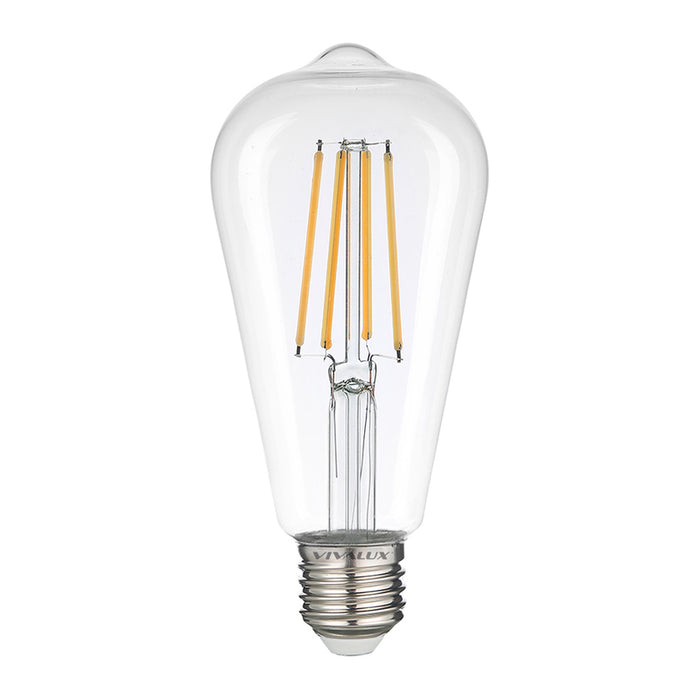 LED BULB E27 8W 1055LM 4000K FILAMENT VIVALUX