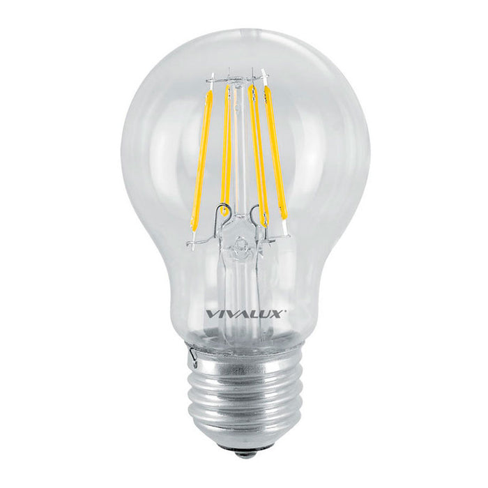 LED BULB E27 6W 650LM 3000K A60 FILAMENT VIVALUX AF60