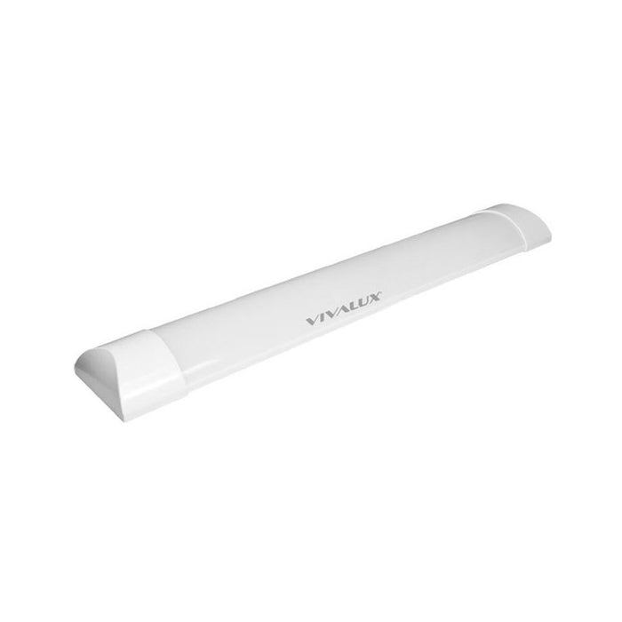 LED LINEAR FIXTURE 18W 60CM 125° 1800LM 4000K VIVALUX FLAT