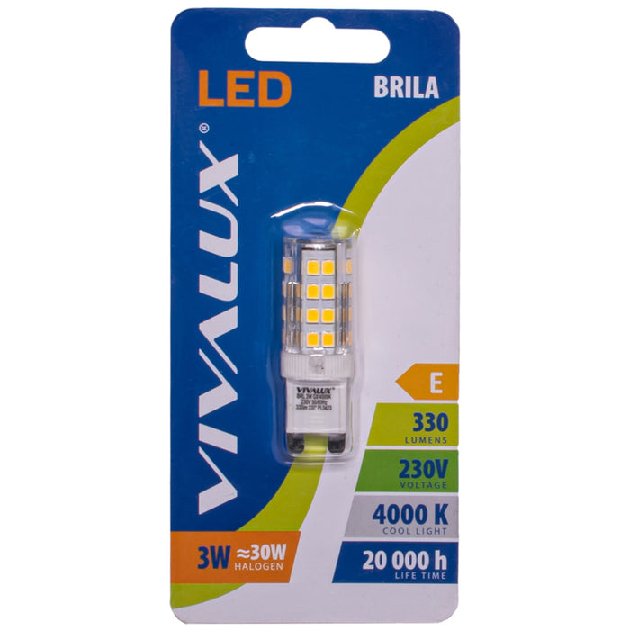 LED BULB G9 3W 280LM 4000K VIVALUX
