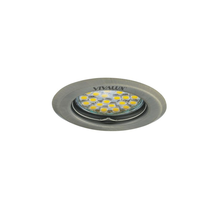 STATIONARY MOON MAT. BRASS Ф82,12V, MATTED BRASS VIVALUX PICCO