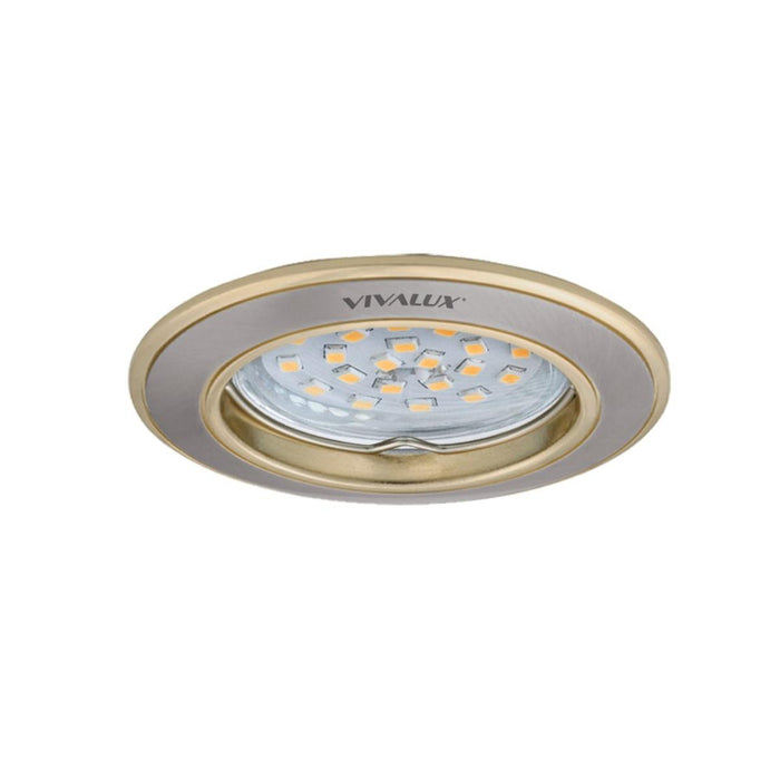 MOON CIRCLE MOVABLE PEARL GRAY/GOLD SL314 Ф92MM VIVALUX ADA