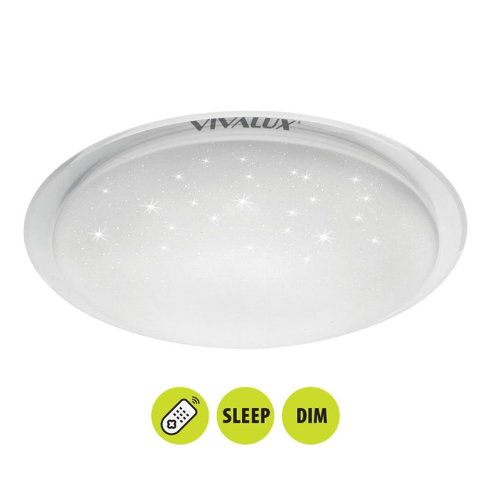 LED CEILING LAMP 60W 3000-6500K 55.2CM WITH REMOTE VIVALUX ATHENA