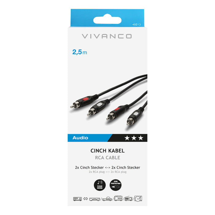 Cable VIVANCO 46013 2.5M