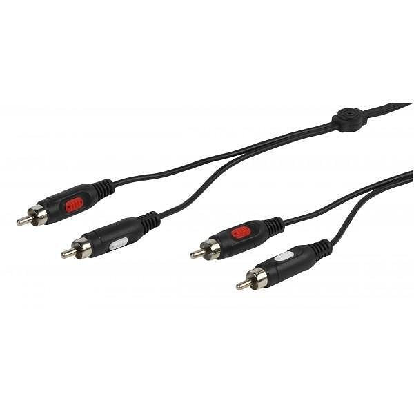 Cable Vivanco 46013 RCA audio cable, stereo 2.5m