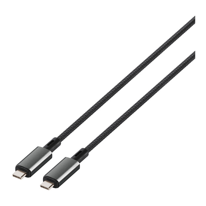 Cable VIVANCO USB C 4.0 LONGLIFE 1 m 640124 up to 240 W and up to 40 Gbps
