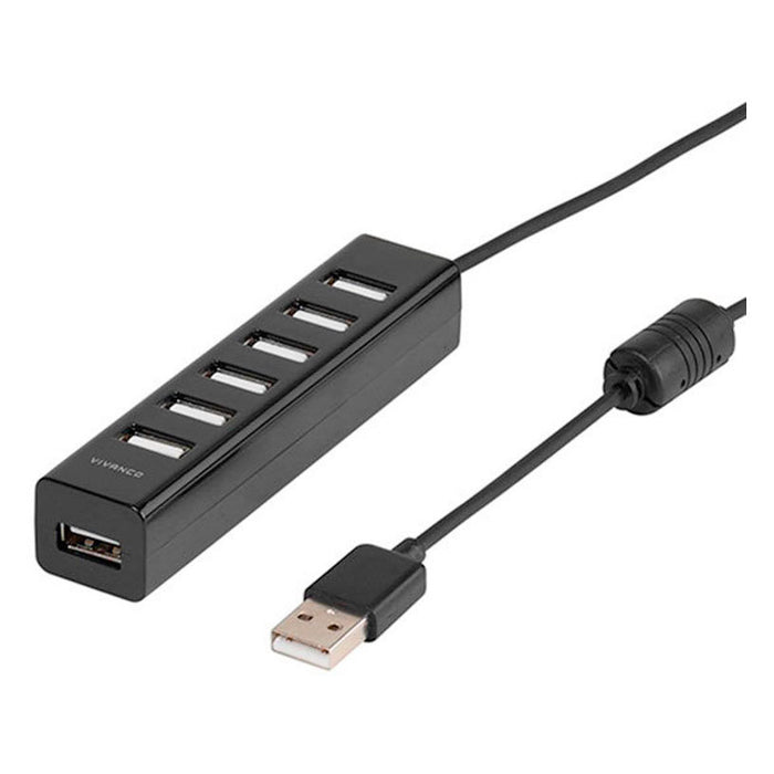 USB HUB VIVANCO 7xUSB 2.0 Active 36661**