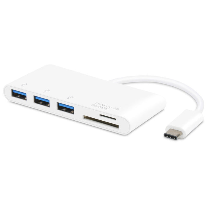 USB HUB VIVANCO USB-C>3xUSB+Reader 34295