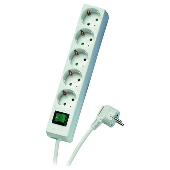 VIVANCO 5 SOCKETS / 1.4M WITH KEY 27016