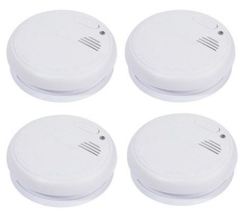 SMOKE DETECTORS SET OF 4 VIVANCO