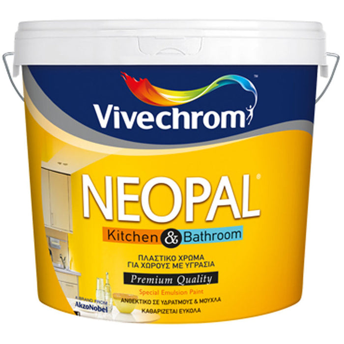 INTERIOR PAINT WHITE 3 L NEOPAL KITCHEN&BATHROOM VIVECHROME